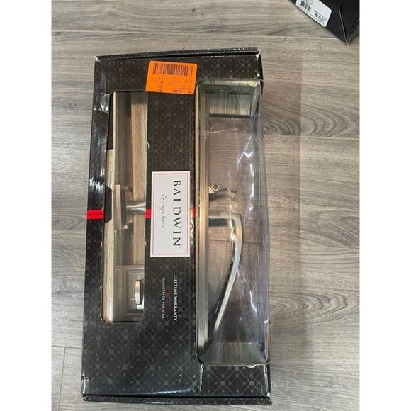 Baldwin Torrey Pines Single Cylinder Front Door Handleset Featuring SmartKey Sec - Picture 2 of 5